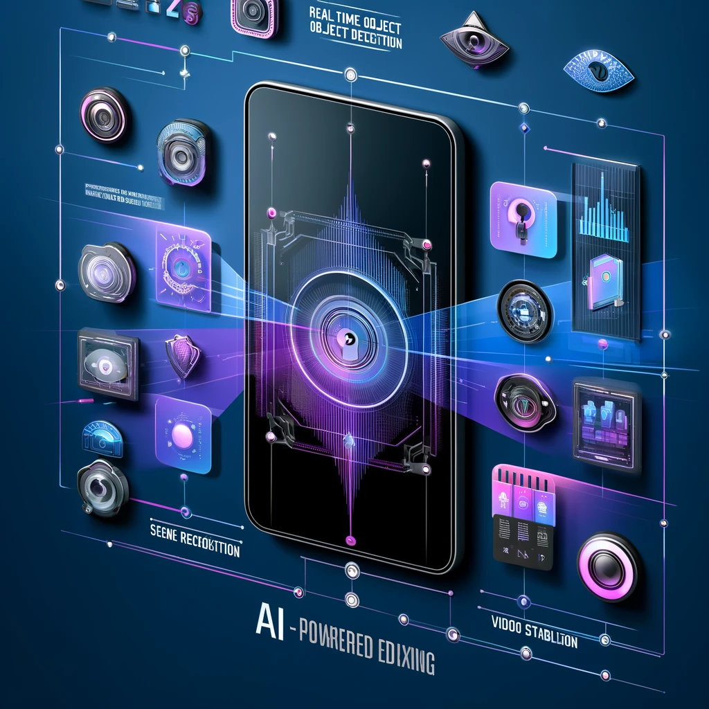 infographic of AI powered mobile